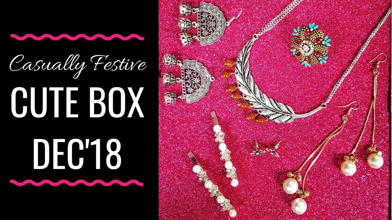 Cute Box December 2018 | Unboxing & Review
