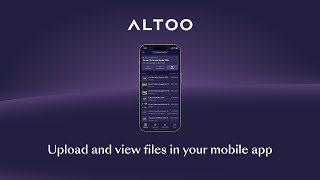 Upload and view files in your mobile app screenshot 2