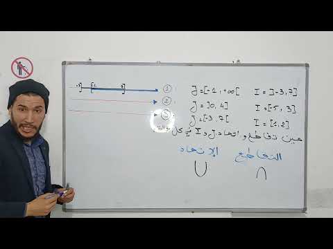 تقاطع و اتحاد مجالين أولى ثانوي 