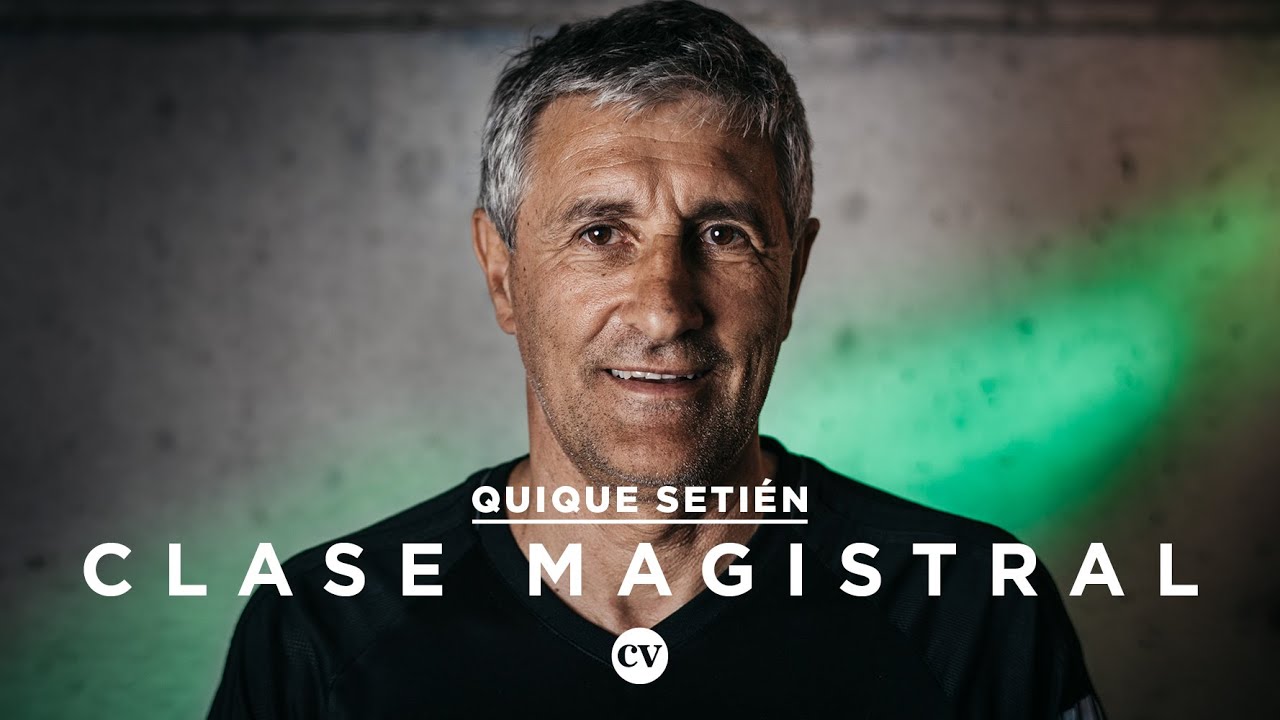 Clase Magistral: Quique Setién, Táctica, La Liga 17/18, Real Betis 3 Espanyol 0