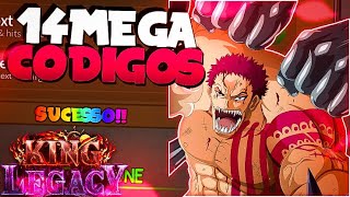 SAIU 14 MEGA CÓDIGOS *FUNCIONANDO* NO KING LEGACY