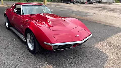 1971 Corvette 454 w/ Dougs side mount headers