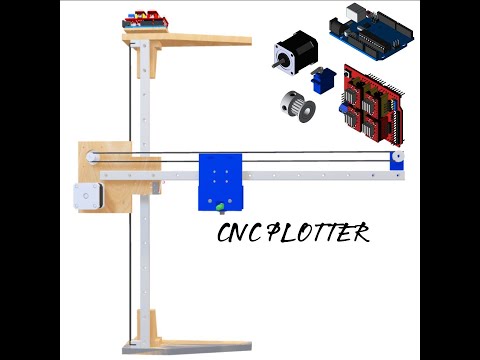 CNC Pen Plotter (GRBL+Arduino based CNC machine)