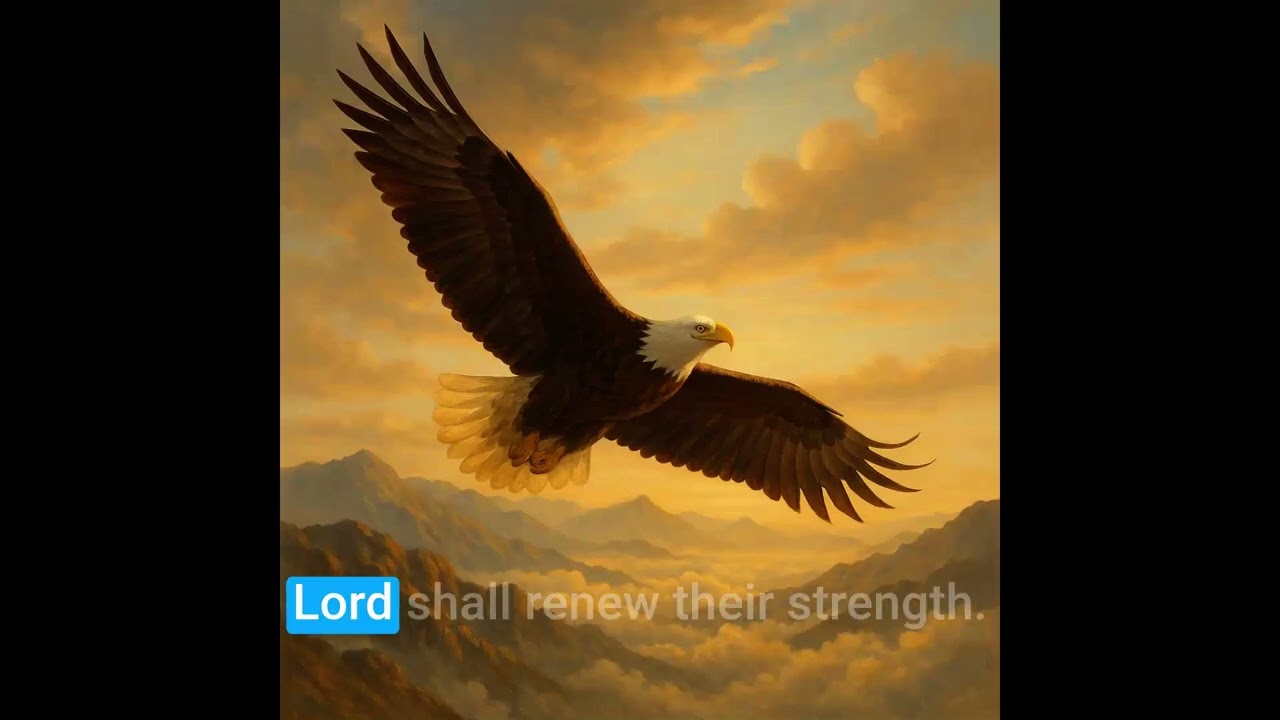 Thumbnail for encouragement video: 🌟 Finding Strength in the Lord Isaiah 40:31- Presented by Christ the Rock New Life Center Ministries