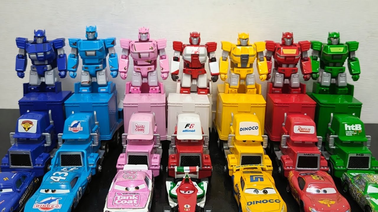 Disney pixar cars Unboxing Reviw | lightning McQueen Collection Racing Cars | pixar transformers 2