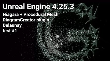 Unreal Engine 4 25 3 DiagramCreator Delaunay Test #1
