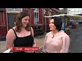 The SLATERS Showdown interview Michelle Ryan &amp; Jessie Wallace 2025