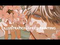 イラストメイキング　Speed painting