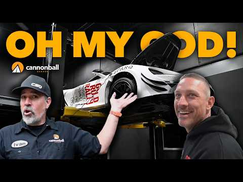 McLaren 720 GTR DDE & Cannonball Garage