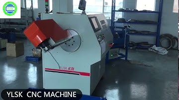 3D 3 axis CNC wire bending machine for metal wire forming bending