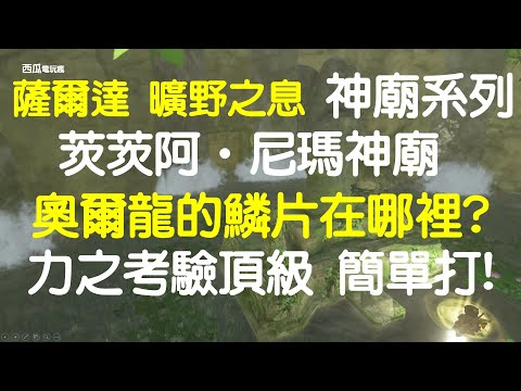 [Zelda] Temple of Czia Nyima, where are the scales of Orron? Test of Power- Breath of the Wild