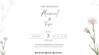 Download lagu Live - Wedding Khusnul & Fajar - New SGM Production FullHD