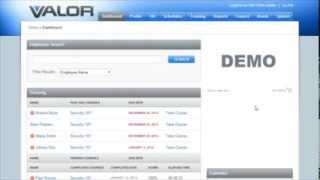 Valor - Compliance Tracking