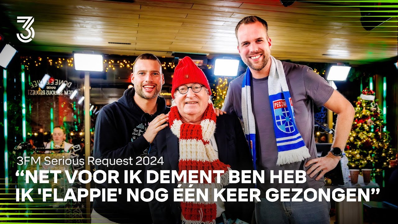 Watch Youp van 't Hek live met ‘Flappie’ | 3FM Serious Request | NPO 3FM on YouTube Watch Youp van 't Hek live met ‘Flappie’ | 3FM Serious Request | NPO 3FM on YouTube