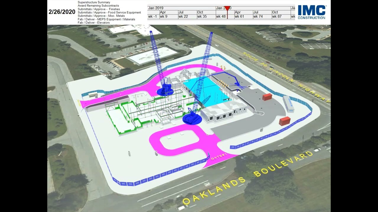 Capitol Seniors Housing Exton 4D Modeling