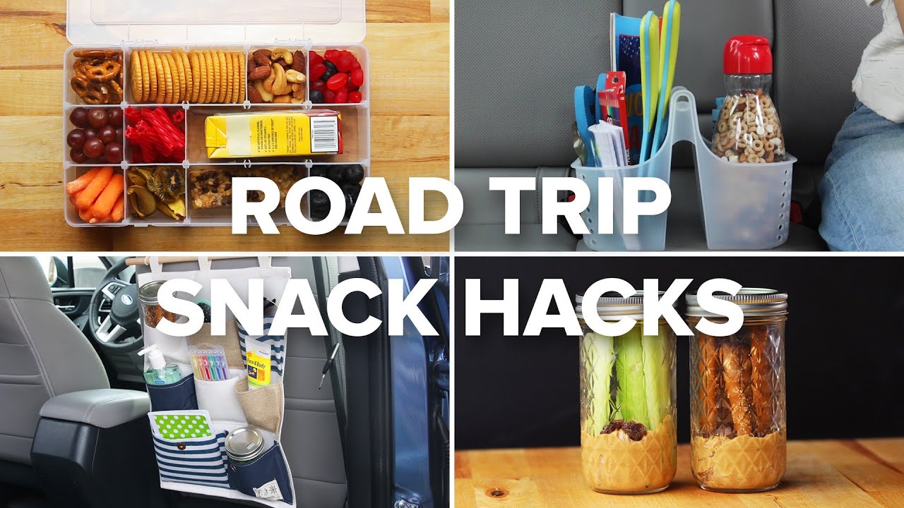 travel snack box hack