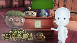 The Day The Professor Croaked | Casper's Scare School | Cartoons For Kids