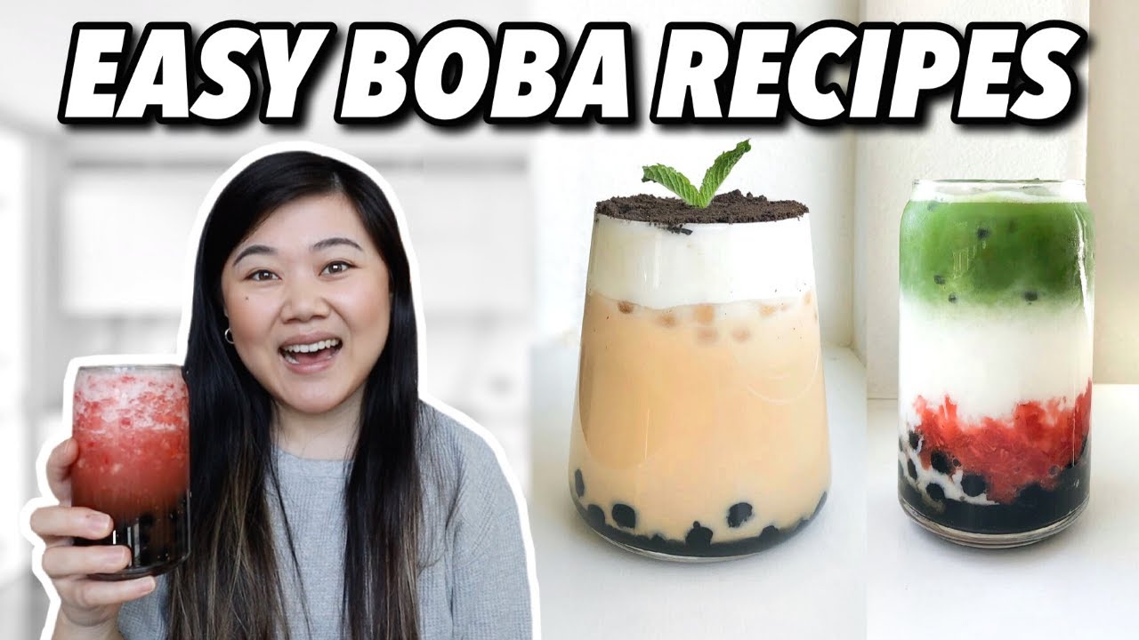 3 EASY BOBA RECIPES THAT YOU NEED TO TRY Part 2!