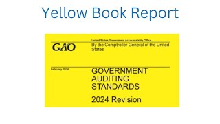 What is a Yellow Book Report and What's In It