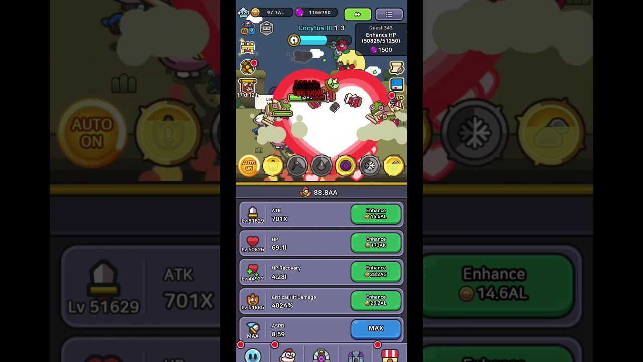 Cocytus III EASY - Legend of Slime: Idle RPG War  