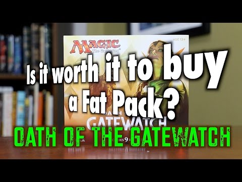 MTG - Is It Worth It To Buy An Oath Of The Gatewatch Fat Pack? A