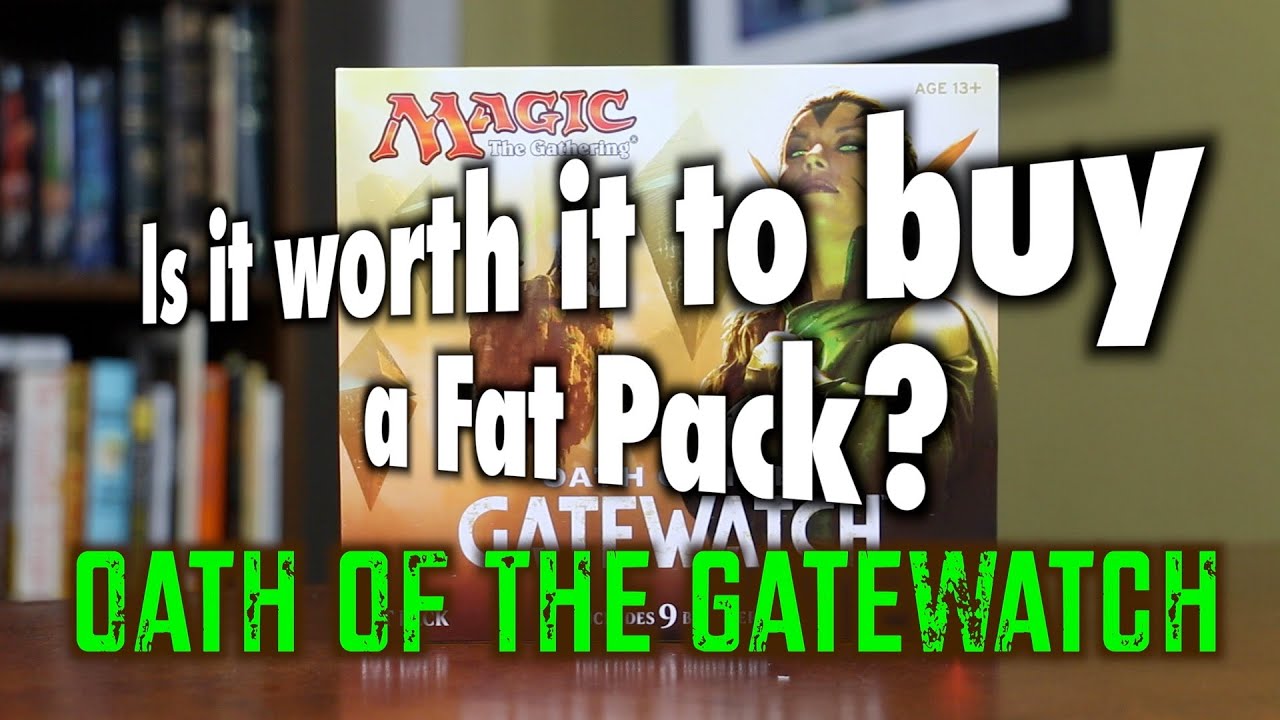 recipe card binders MTG - Is It Worth It To Buy An Oath Of The Gatewatch Fat Pack? A Magic: The Gathering Review