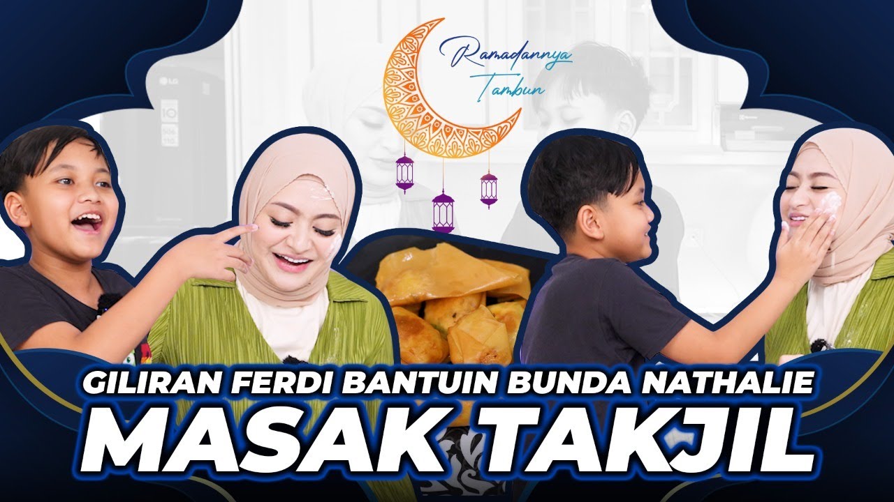 RAMADAN TAMBUN E17: SO SWEET!! FERDI NGERAYAIN HARI KARTINI BARENG BUNDA NATHALIE!