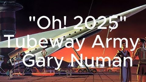 Oh! 2025 sub En Español Tubeway Army and Gary Numan