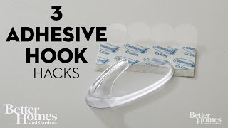 3 Adhesive-Hook Hacks