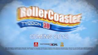 RollerCoaster Tycoon 3D Announcement Trailer (3DS)