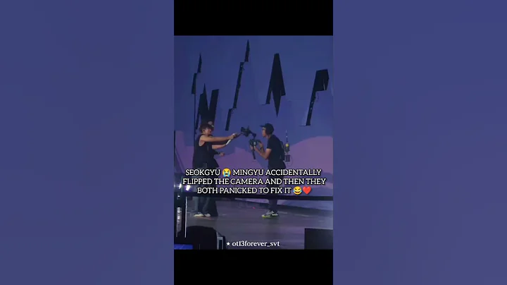 Silly Seokgyu messing with the camera 😭🐶❤ #mingyu #dk #dokyeom #seventeen #kpop #carat #fyp #shorts