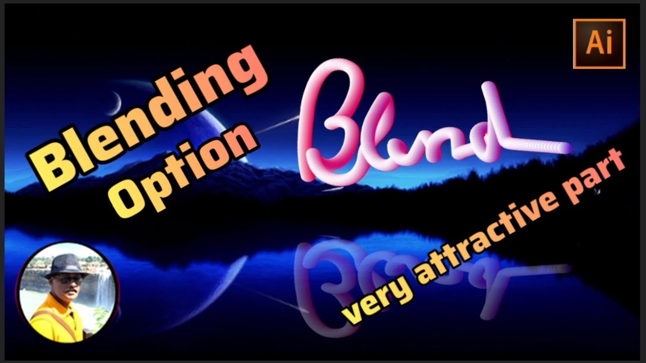 How to perfectly blending in Adobe illustrator। blending tool in adobe ...