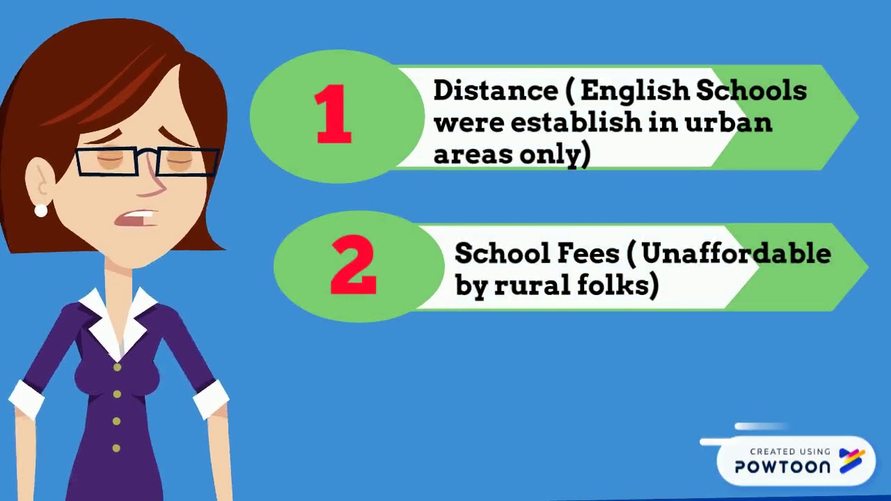 ENGLISH VERNACULAR SCHOOLS