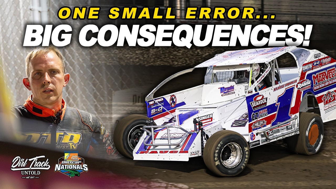 Круг, который похоронил нашу ночь… Сможем ли мы восстановиться? | Третий день DIRTcar Nationals —...