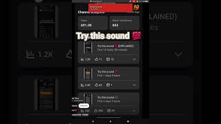 TikTok Sound Made My Shorts Viral?! *Analytics Proof*