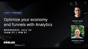 Tracking funnel and economy events on Roblox