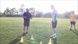 Speed training - gaining ground quick first step