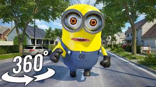 VR 360° MINIONS Bob Hunts You! (MINIONS & MONSTERS) |4K