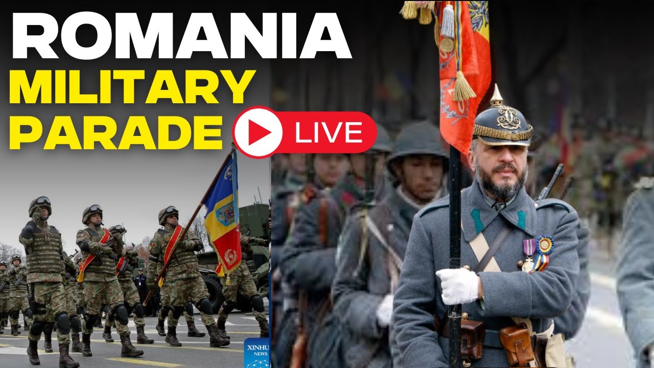 Romania Military Parade Live | Bucharest’s National Day parade | Grand Military Parade 2025