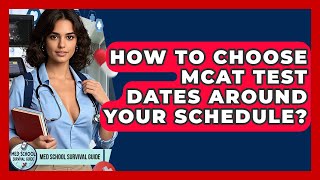 How To Choose MCAT Test Dates Around Your Schedule? - Med School Survival Guide