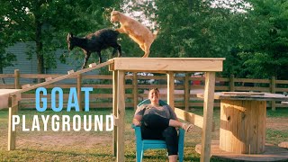 New Goat Playground!🐐