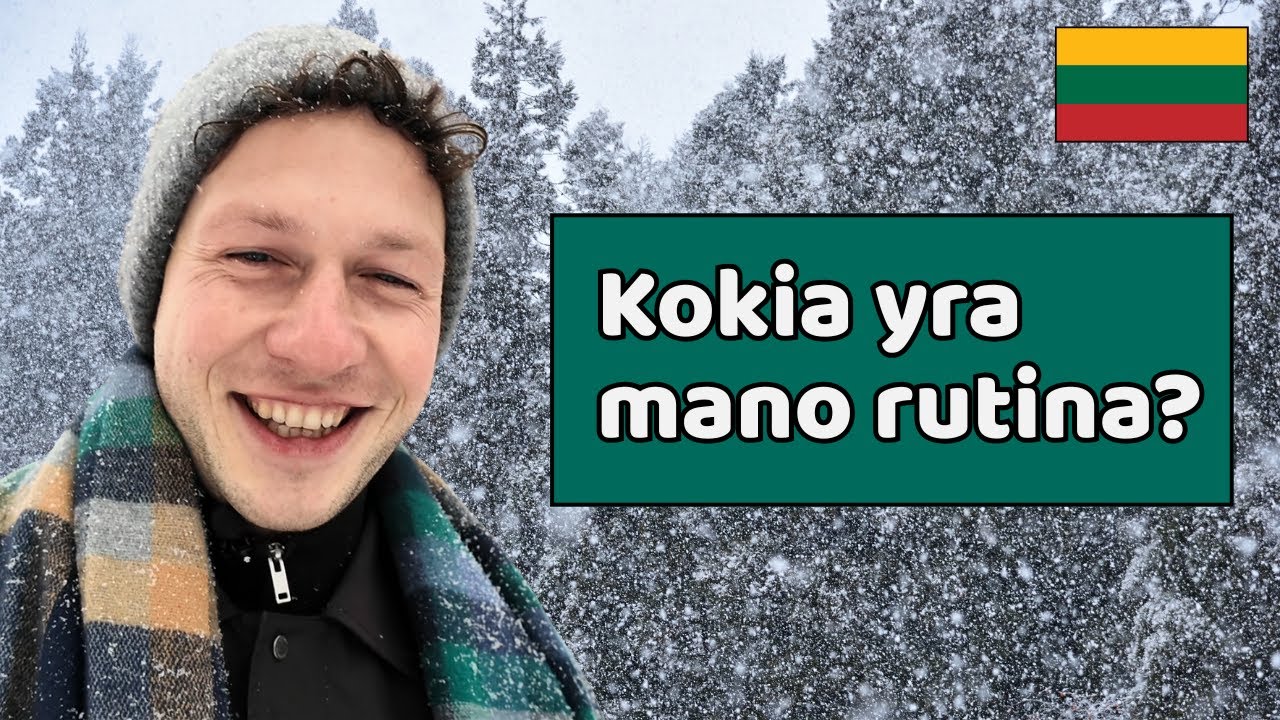 Practice Speaking about Daily Life in Lithuanian | A2 Practice