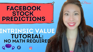 😊 How to Calculate Intrinsic Value Easily 2020!! (Facebook Stock Example - No Math Needed!)