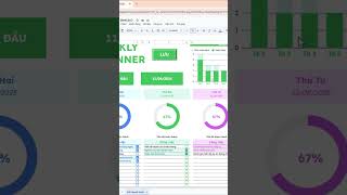 Tăng GẤP ĐÔI hiệu suất công việc nhờ công cụ Google Sheet mang tên Bảng Kế Hoạch Tuần
