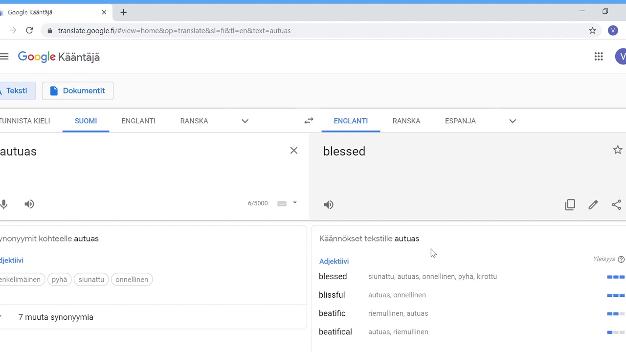 google-kääntäjä