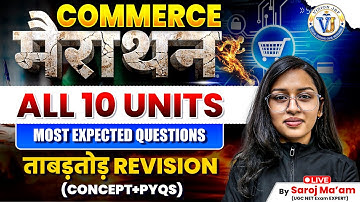 UGC NET Commerce Marathon Class | UGC NET Commerce All 10 Units PYQ