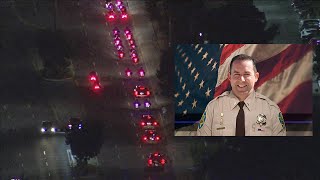 Procession held for fallen MCSO lieutenant
