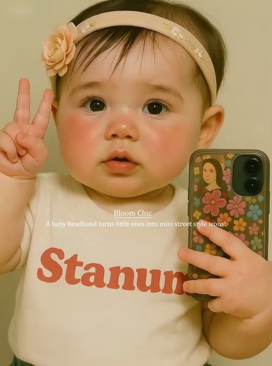 🌸【Style Switch With Every Beat | Chinese Embroidered Floral Baby Headbands x Fashion BGM Edit】🌸