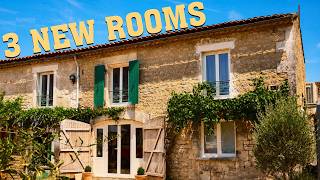 THREE YEARS renovating 150 Year Old FRENCH FARM HOUSE - 3 Finished Kids Rooms - Timelapse