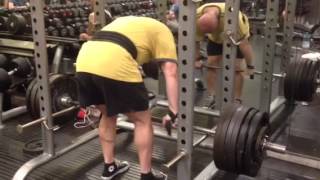 270kg Heavy Rack Pulls Day!